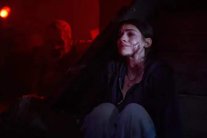 Skrämmande scener i "Until Dawn". 