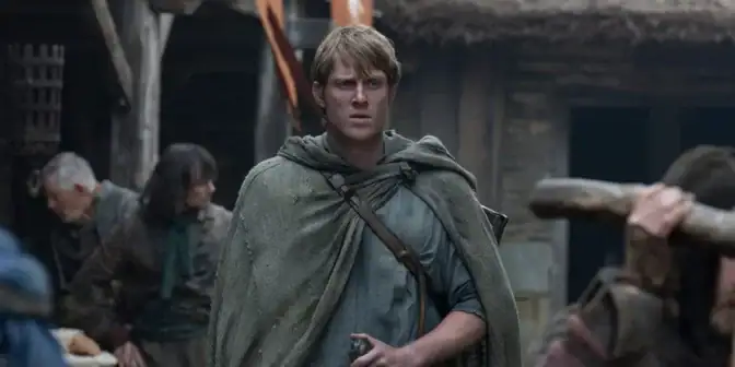Peter Claffey som Dunk i "A Knight of the Seven Kingdoms".