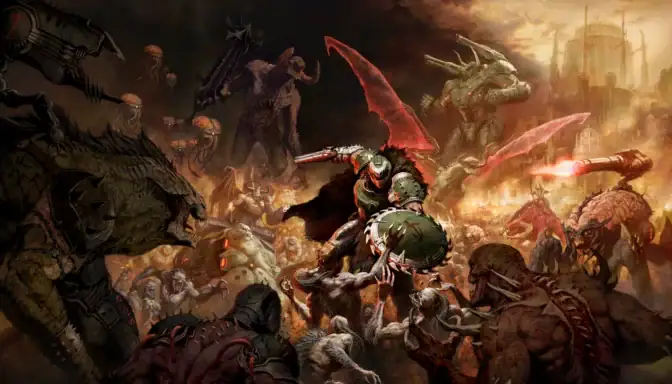 "Doom: The Dark Ages". 