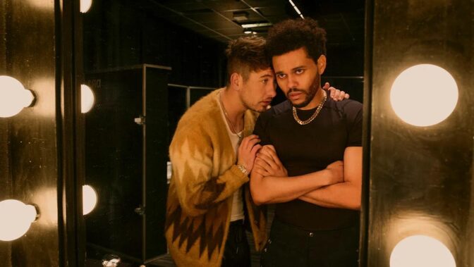 The Weeknd i sin filmdebut med Barry Keoghan.