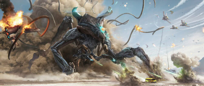 Konceptbilden till "Independence Day: Återkomsten" är mer spännande än själva filmen.