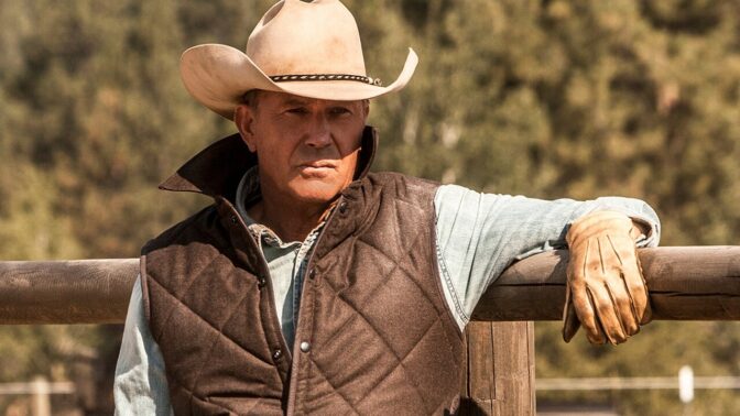 Kevin Costner som John Dutton i "Yellowstone".