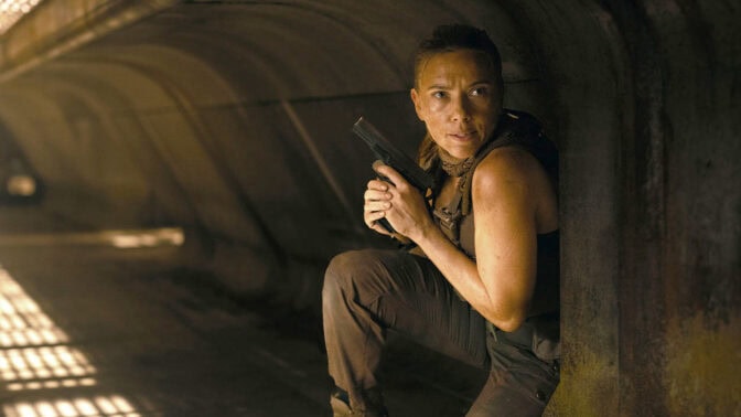 Scarlett är som en scout: Alltid redo!