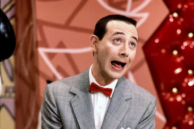 Paul Rubens som Pee-wee Herman.