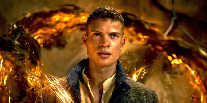 Josha Stradowski som Rand al'Thor i "The Wheel of Time".