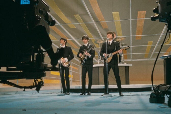 The Beatles på The Ed Sullivan Show.