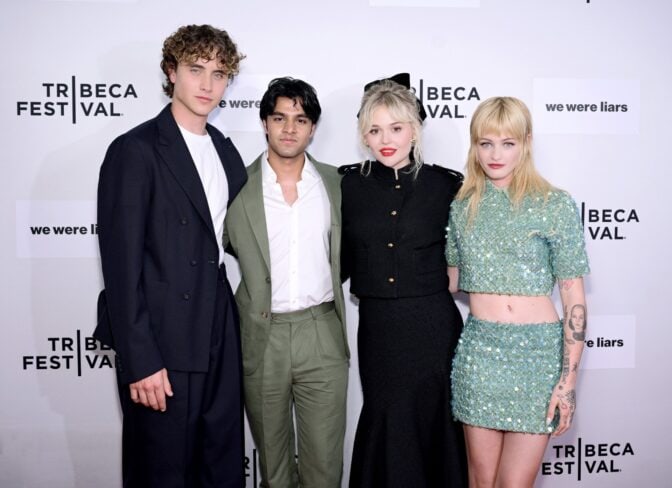 Skådespelarna bakom huvudrollerna i den nya bokadaptionen "We Were Liars" snackar med MovieZine.