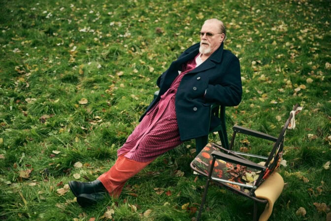 Peter Andersson tar det lilla lugna.