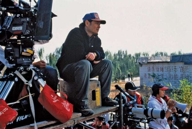Ang Lee under inspelningen av "Crouching Tiger, Hidden Dragon".