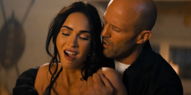 Megan Fox och Jason Statham 