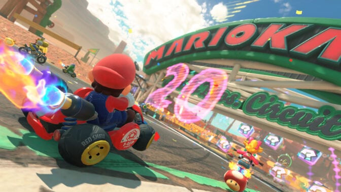 "Mario Kart World" är det största spelet vid lanseringen av den nya konsolen.