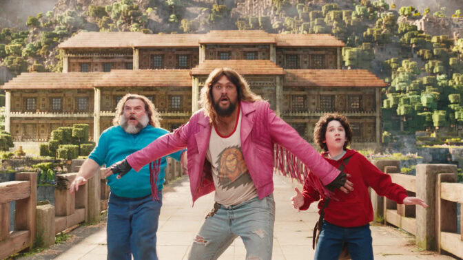 Jack Black, Jason Momoa och Sebastian Hansen var INTE förberedda.