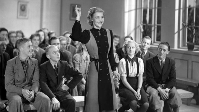 Alice Babs i "Swing it, magistern!"