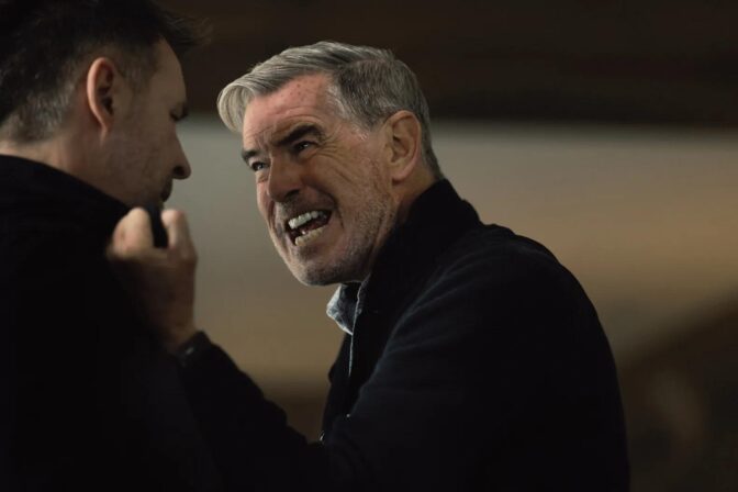 Brosnan är farlig i "MobLand".