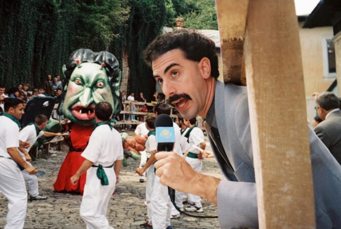 Sacha Baron Cohen i "Borat"