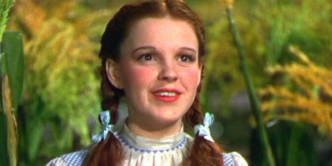 Judy Garland som Dorothy, "Trollkarlen från Oz", 1939