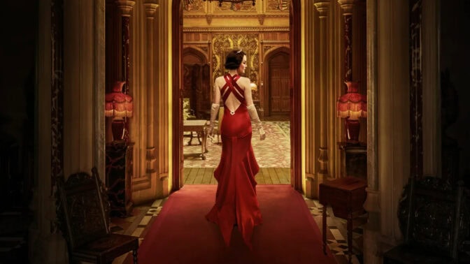 Michelle Dockery som lady Mary Talbot i "Downton Abbey: The Grand Finale".