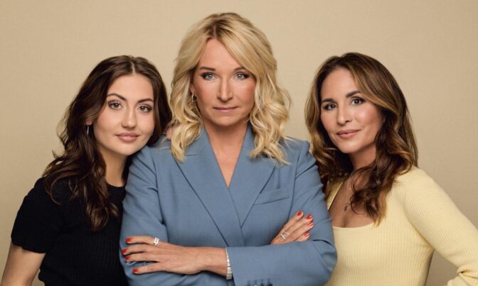 Ella Hammarsten Liedberg, Martina Haag & Alexandra Rapaport.