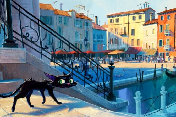 En första konceptbild visar upp "Gatto"