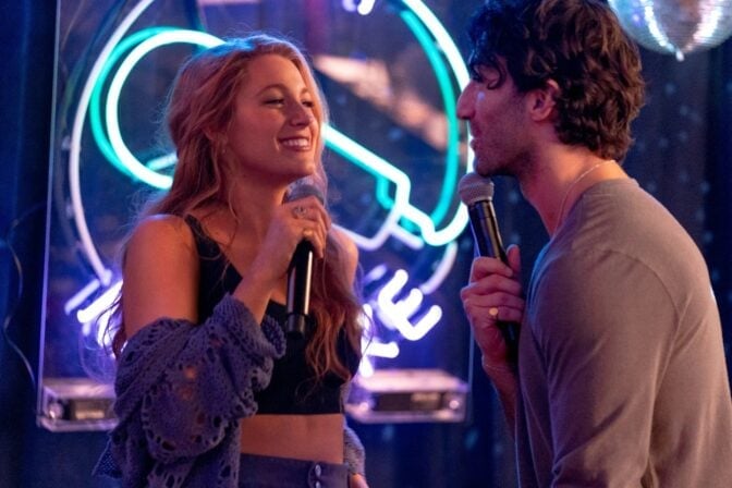 Justin Baldoni och Blake Lively i “It Ends With Us”.