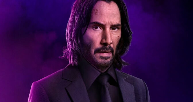 Keanu Reeves är back in action.