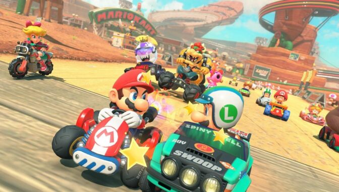 "Mario Kart World".