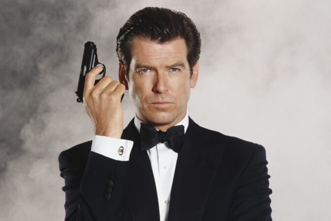 Pierce Brosnan som James Bond.