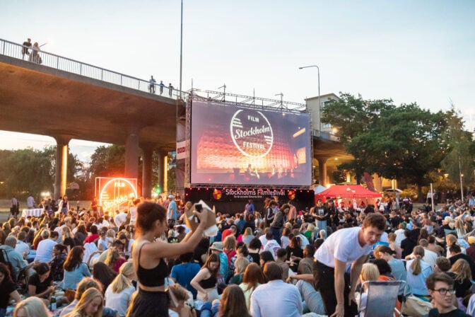 Sommarbio i Rålis, 2022. Foto: Stockholms filmfestival.