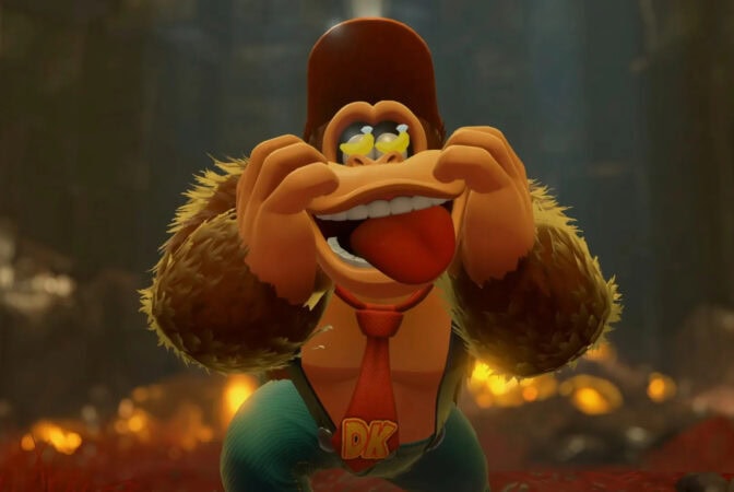 Spelrecensenternas inställning till "Donkey Kong: Bananza" sammanfattade i en bild.