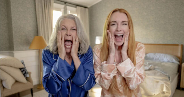 Biopremiär för Freakier Friday med Jamie Lee Curtis och Lindsay Lohan