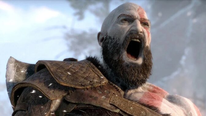 En väldigt arg man.