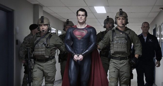 Henry Cavill i "Man of Steel". 
