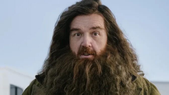 Nick Frost som Rubeus Hagrid