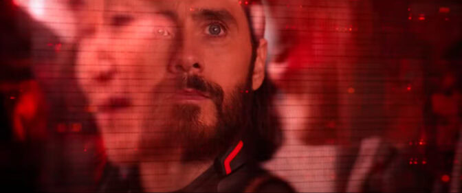 Jared Leto som Ares i "Tron: Ares".