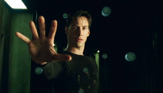Keanu Reeves i "The Matrix"