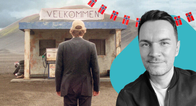 Chefredaktör Alexander Kardelo välkomnar norska läsare.