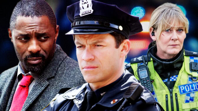 Vilka tv-serier om lagens långa arm har utmärkt sig främst under de senaste 25 åren?