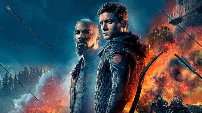 Lille John och Robin Hood.