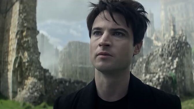 Tom Sturridge som Morpheus i "The Sandman".