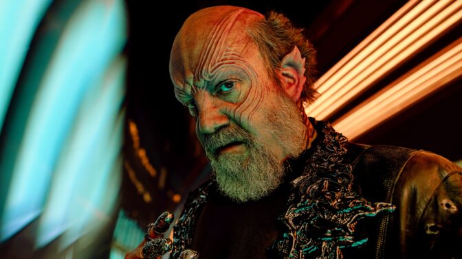 Paul Giamatti har hudproblem i "Star Trek: Starfleet Academy".