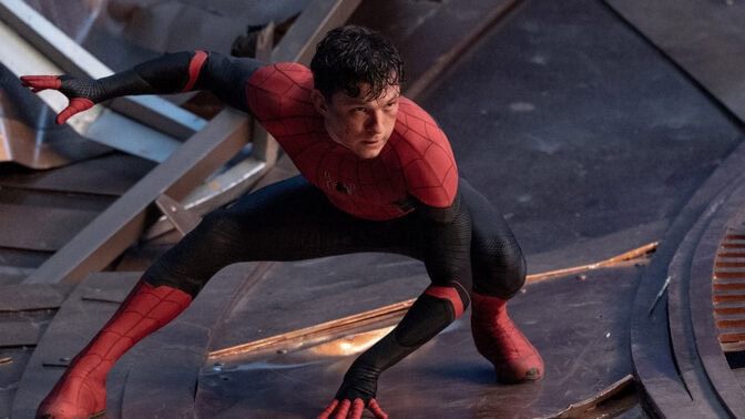 Tom Holland som Spider-Man