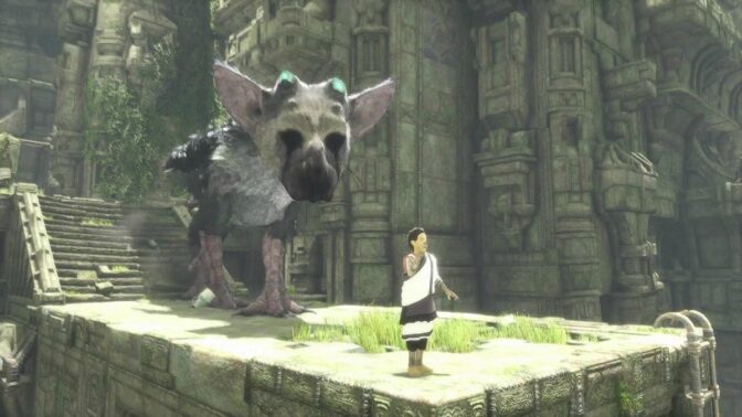 "The Last Guardian" släpptes till PS4 2016.
