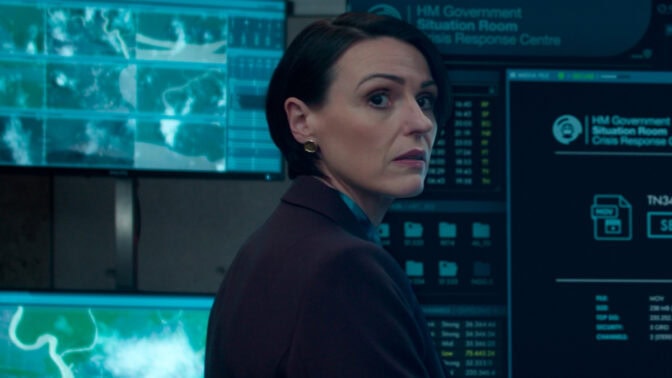 Suranne Jones spelar den brittiska premiärministern Abigail Dalton i nya Netflix-serien "Hostage".
