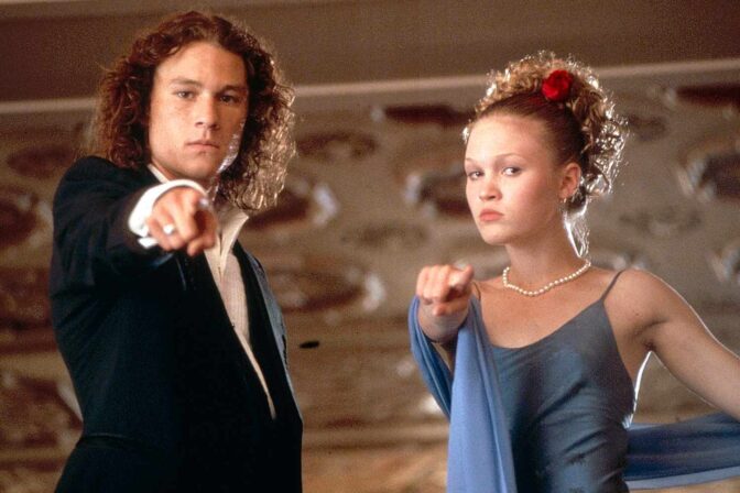 Heath Ledger och Julia Stiles