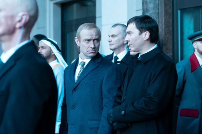 Jude Law som Vladimir Putin.