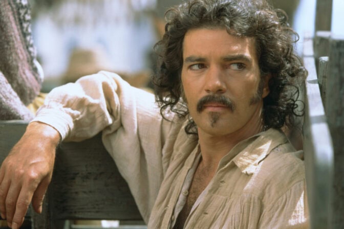 Antonio Banderas i en av sina mest ikoniska Hollywoodfilmer.