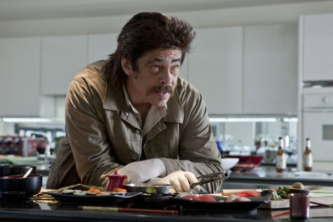 Benicio del Toro i sitt förra Oliver Stone-samarbete – "Savages".