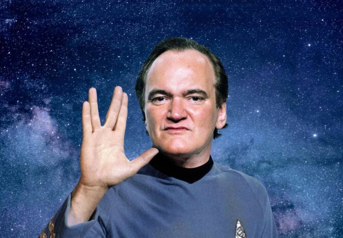 Tarantino hade stora planer för "Star Trek", en gång i tiden.