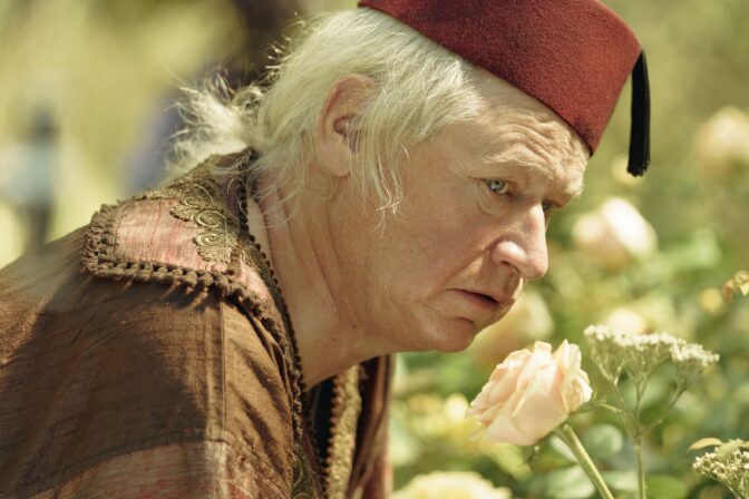 Robert Gustafsson glömde paraplyt hemma.