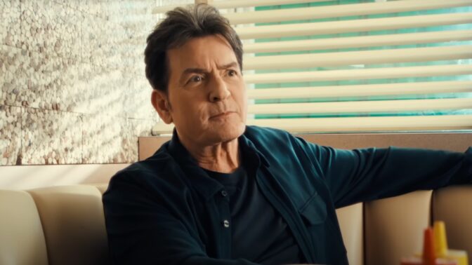 "aka Charlie Sheen". 